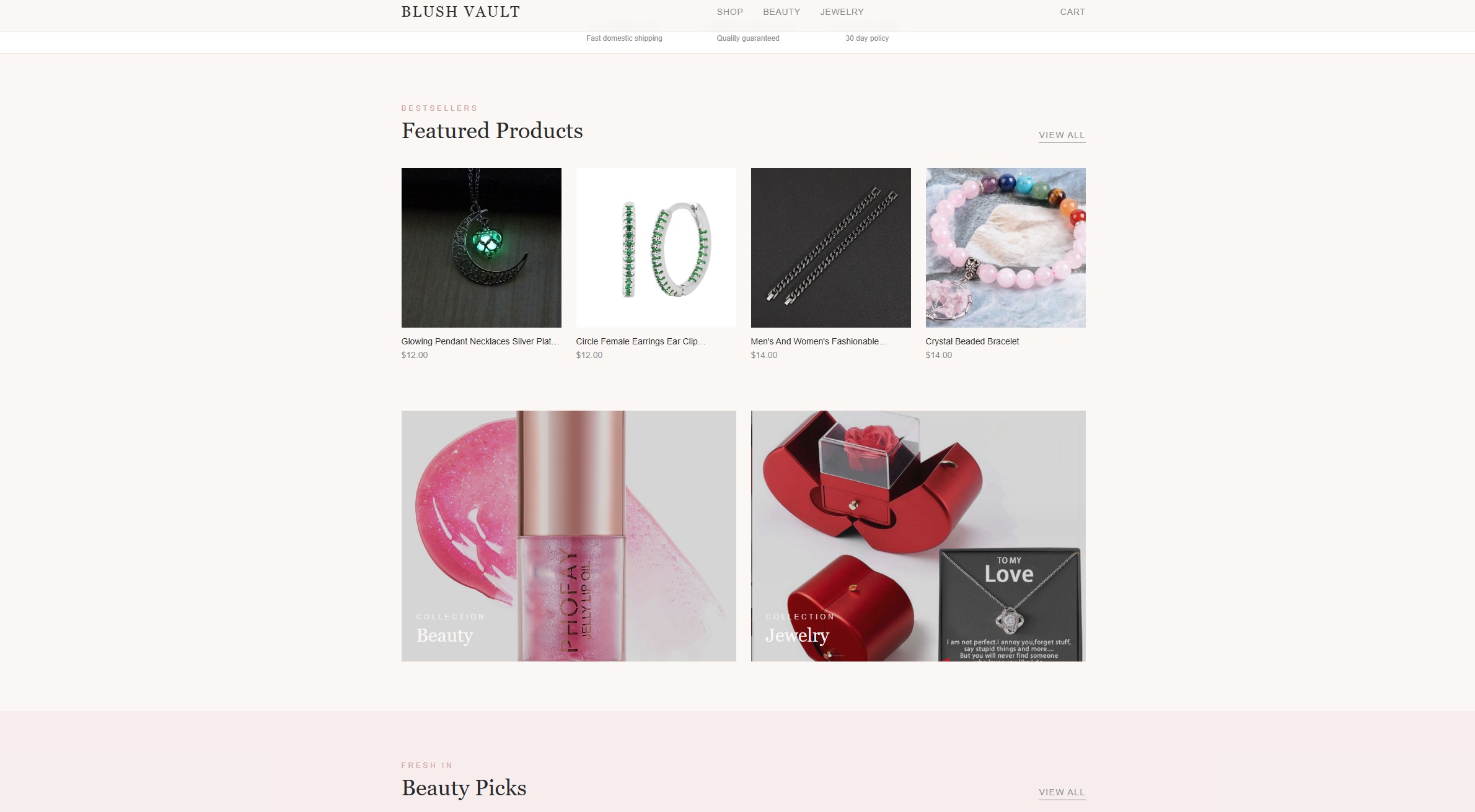 Blush Vault preview